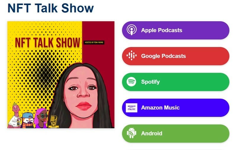 NFT Talk Show Podcast Dive Into The Future