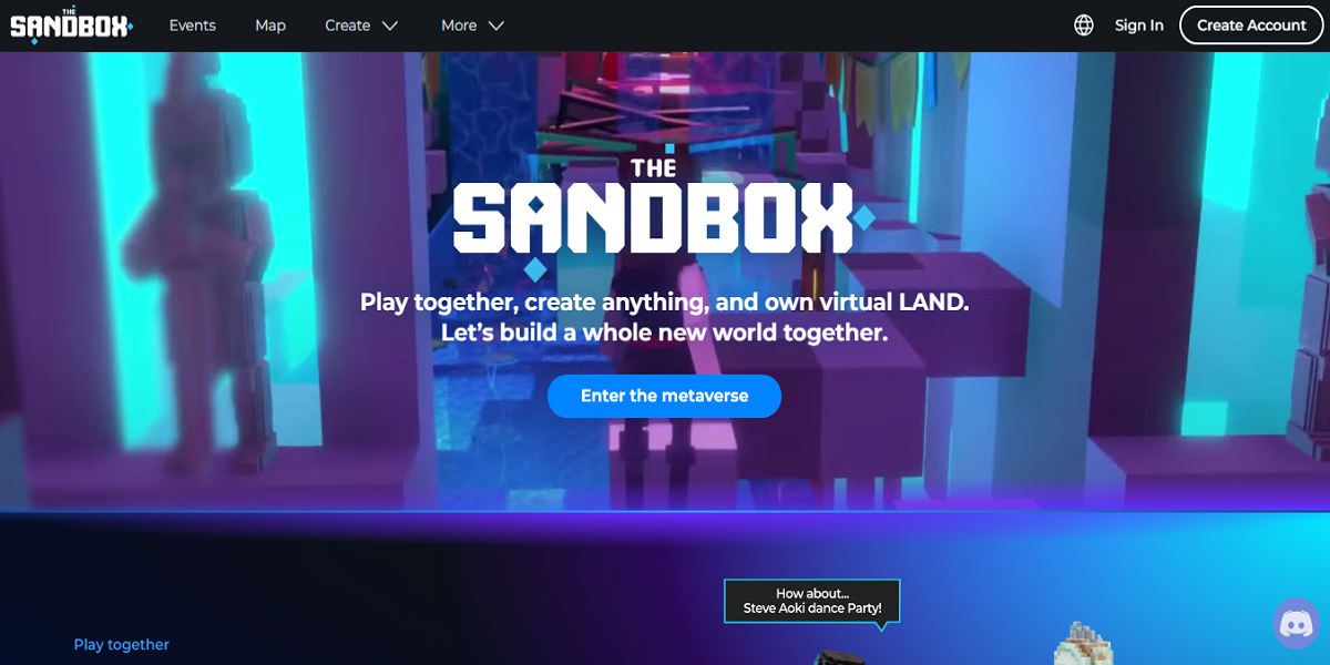 How To Enter The Metaverse With Sandbox